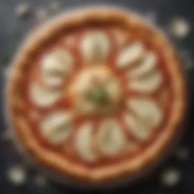 Gourmet Indulgence: Cheesy Mozzarella Pizza Pinwheel Cheesy Pizza Pinwheel Oozing with Mozzarella
