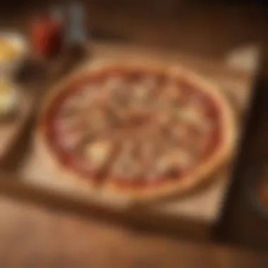 Slices of Gourmet Perfection in Pizza Hut Dinner Box Gourmet pizza slices in Pizza Hut Dinner Box