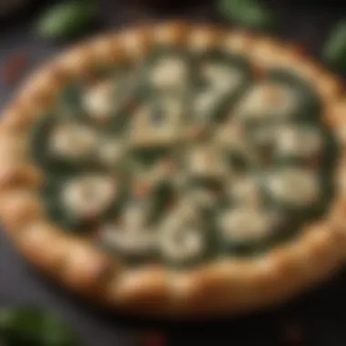 Gourmet Fusion: Spinach and Feta Pizza Pinwheel Spinach and Feta Pizza Pinwheel for a Gourmet Twist