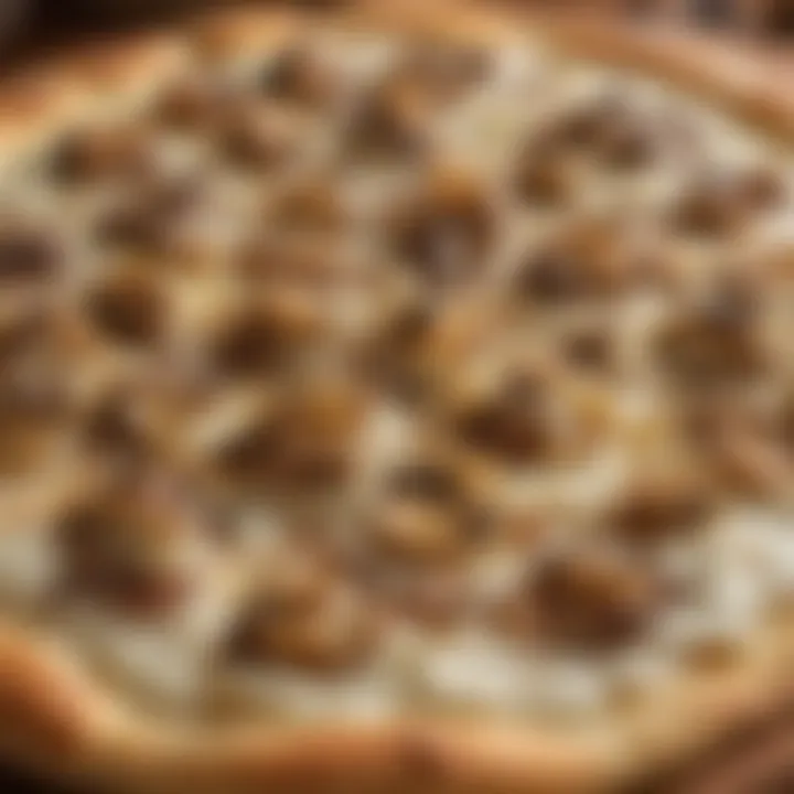 Gourmet White Pizza with Caramelized Onions and Brie