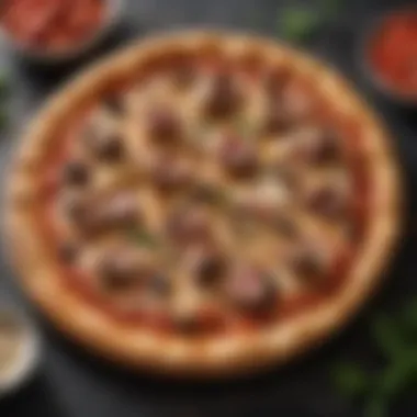 Delicious Recipe Inspired by Guy Fieri A beautifully prepared pizza recipe inspired by Guy Fieri's culinary creativity