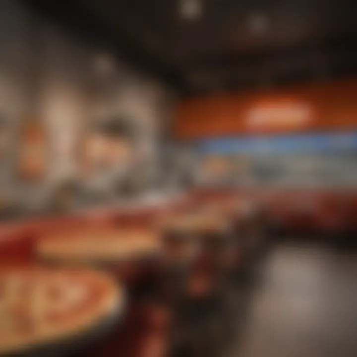 Hideaway Pizza Interior Design