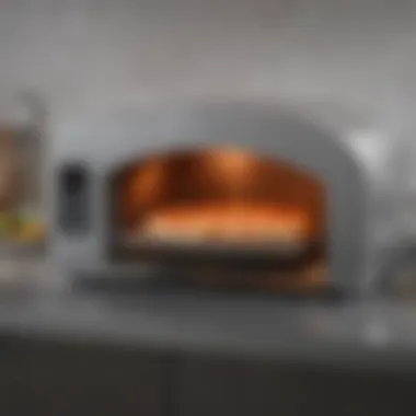Cutting-Edge Technology for Precision Cooking High-tech countertop pizza oven with innovative features