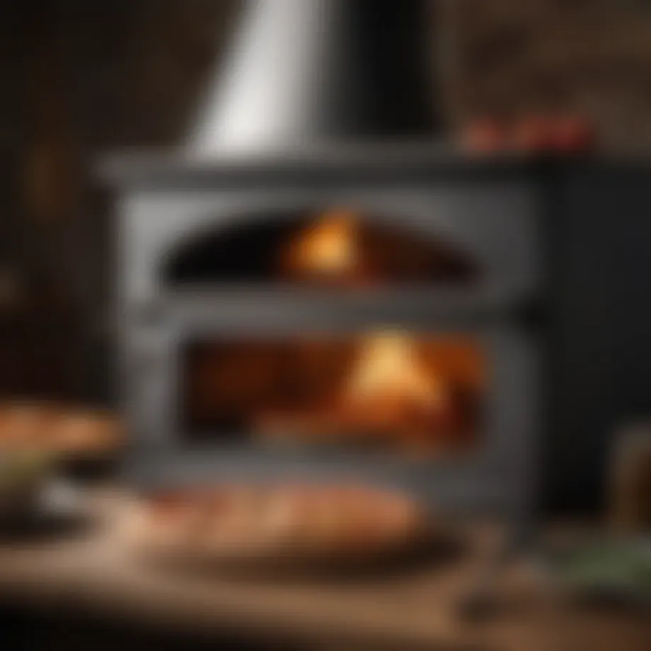 Historical Charm of Old Stove Oven Pizza Stone