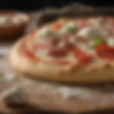 Gluten-free flour blend for pizza crust