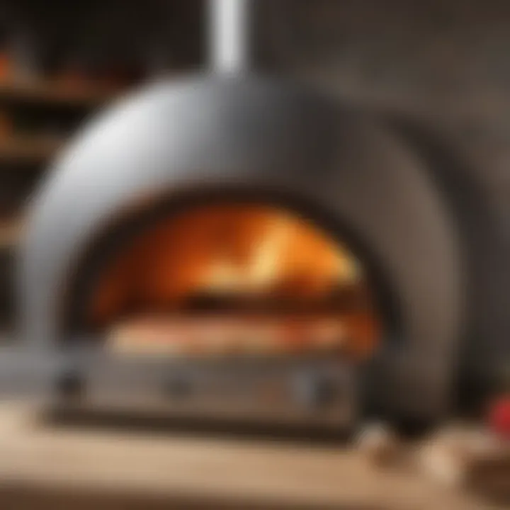 Innovative pizza oven design with advanced technology