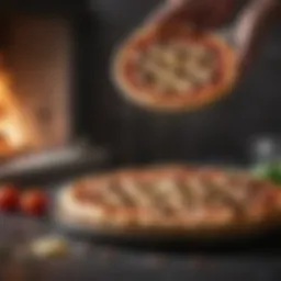 Innovative pizza transfer tool
