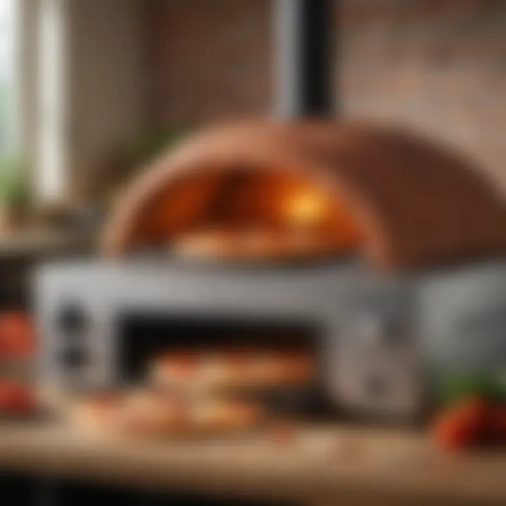 Innovative technology in countertop pizza oven