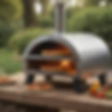 Precision Heat Management Portable Pizza Oven with Innovative Temperature Control