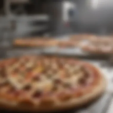 The Production Landscape of Italian Frozen Pizza A graphical representation of the frozen pizza production process in Italy.