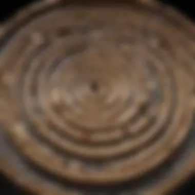 Navigating Savings Maze Imaginative visual of a labyrinth with promo code pathways