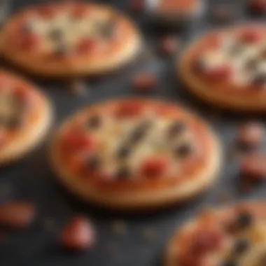 Delicious Mini Pizza from the Kit A freshly baked mini pizza showcasing a golden crust and vibrant toppings.