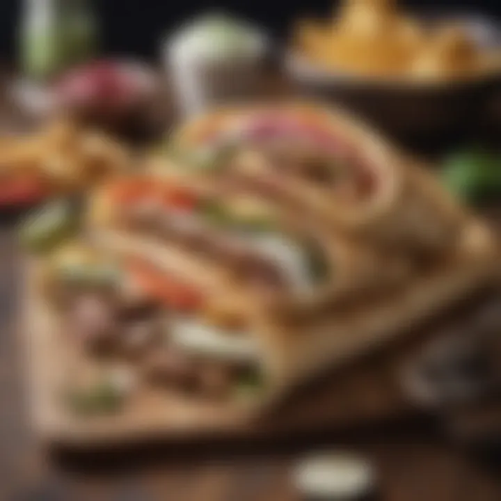 Luxurious Greek Gyro Assortment