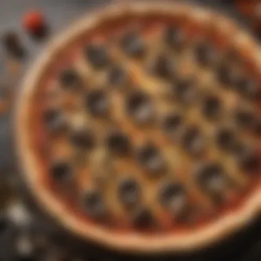 Luxurious Truffle and Mushroom Stuffed Crust Pizza Decadent Truffle and Mushroom Stuffed Crust Pizza