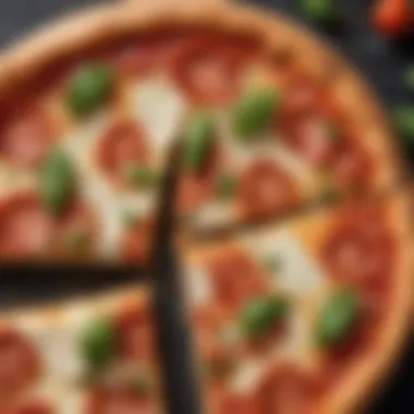 Simplicity Elevated: The Iconic Margherita Slice Mouthwatering Margherita Pizza Slice