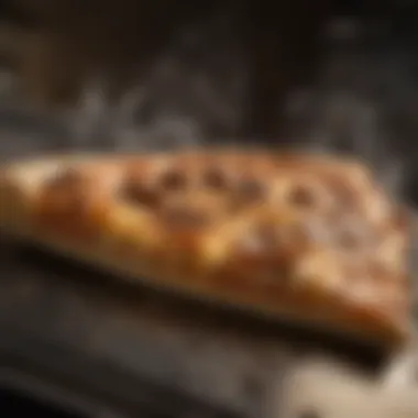 Achieving Perfection in Every Bite Golden-brown pizza straight out of the electric oven