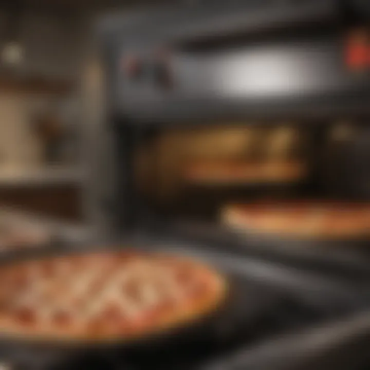 Electric oven temperature settings for pizza baking