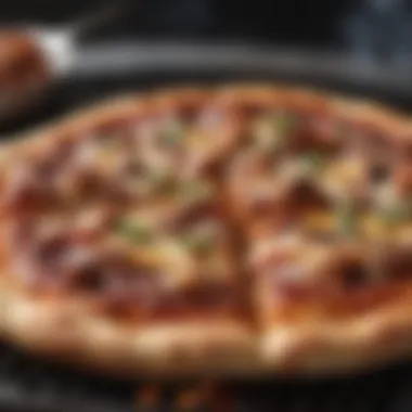 The Art of Grilling Pizza: A Culinary Masterpiece Perfectly grilled pizza showcasing a crispy crust and bubbling cheese