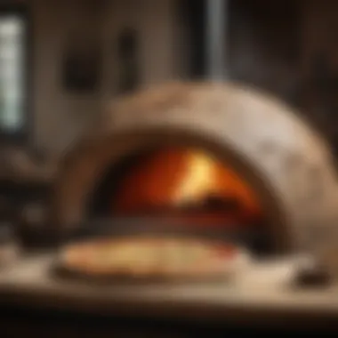 Wood-fired pizza oven