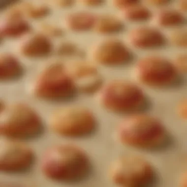 A close-up of quick pizza dough showcasing its texture