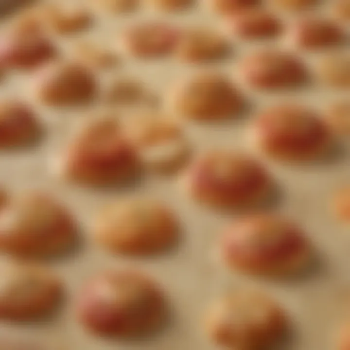 A close-up of quick pizza dough showcasing its texture