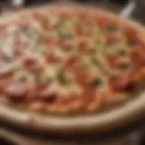 Freshly made pizza dough ready for shaping