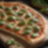 Mouthwatering Low-Sodium Pizza with Fresh Basil