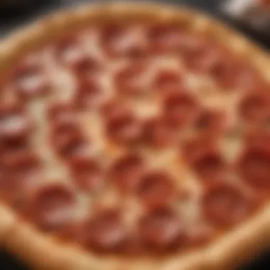Mouthwatering New York Style Pepperoni Pizza Mouthwatering New York Style Pepperoni Pizza