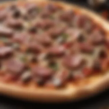 Artisanal Components for Steak Pizza Mouthwatering Steak Pizza Ingredients