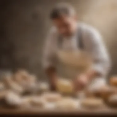 artisanal flour selection