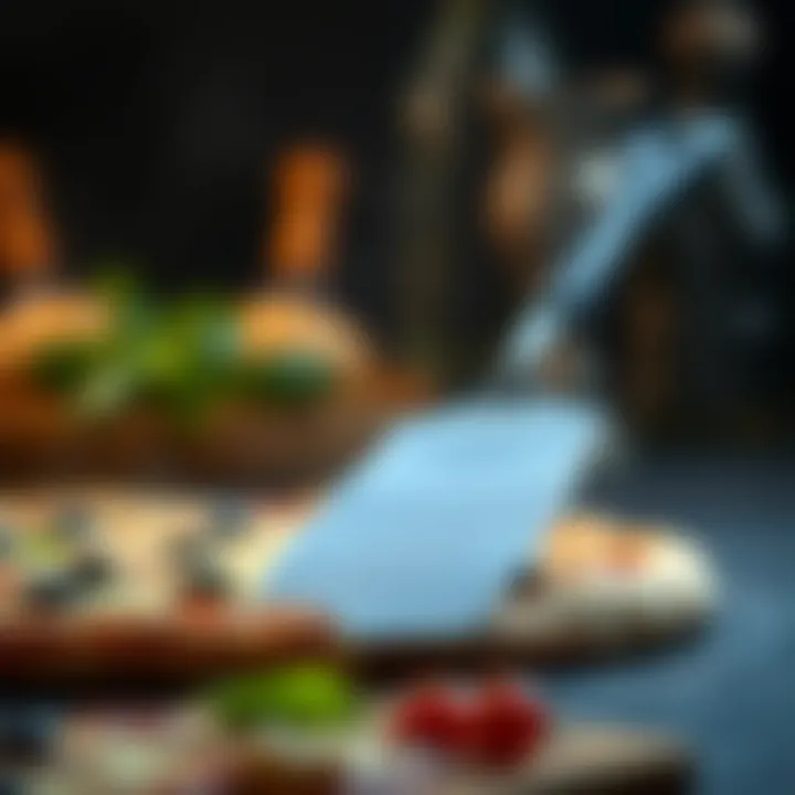 Spatula for precise pizza handling