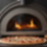 An Ooni pizza oven showcasing high temperatures.