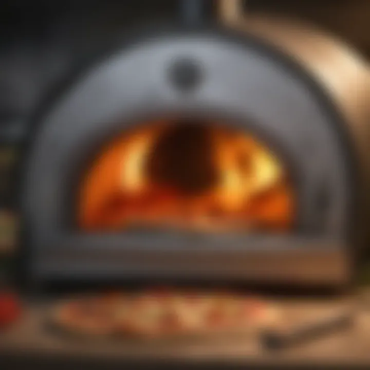 An infographic comparing the features of various pizza ovens on the market.