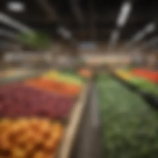 Organic Produce Section at Whole Foods