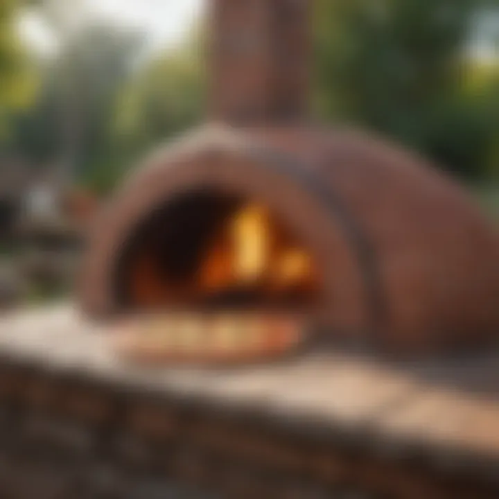 Rustic Brick Pizza Oven