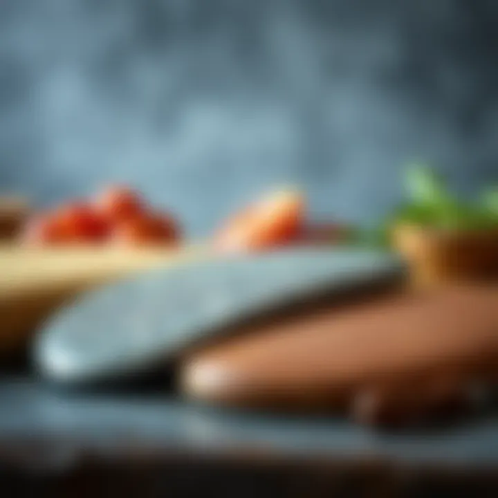 Different types of cooking stones displayed side by side