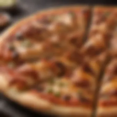 Papa John's mouthwatering BBQ Chicken pizza