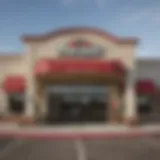 Exterior view of Papa John's in Brenham, TX showcasing its inviting entrance.