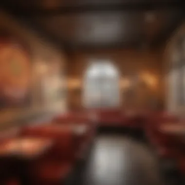 Warm and Inviting Atmosphere The interior of Paul’s Pizza Roma filled with a warm ambiance