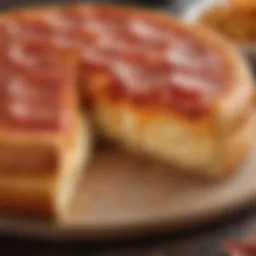 Mouthwatering Layers of Pepperoni and Cheese