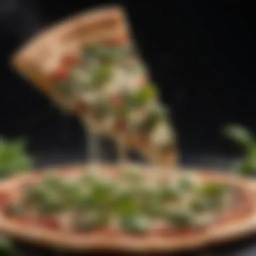 Savory Basil Infusion on 500-Degree Pizza