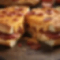 Mouthwatering Fusion of Pepperoni and Cheese