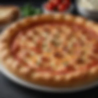 Perfectly Baked Deep Dish Pizza Perfectly Baked Deep Dish Pizza