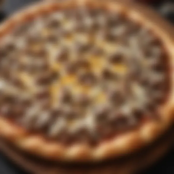 Chef's Special Philly Cheese Steak Pizza Ingredients