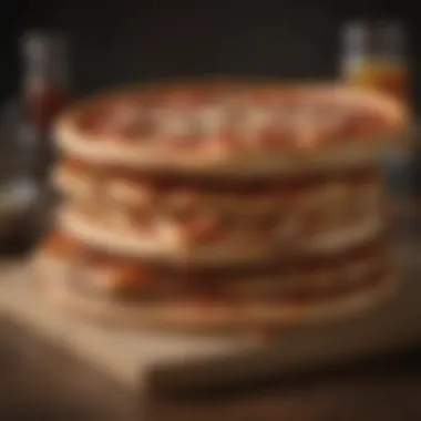 Convenient Pizza Takeout Options Pizza Box Stack