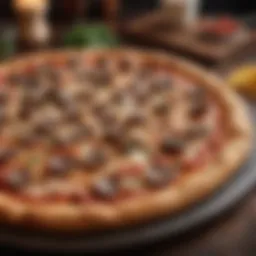 Artisanal Pizza Creation at Pizza Hut Azle