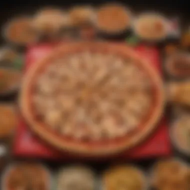 An enticing display of the Pizza Hut Box Meal showcasing its variety