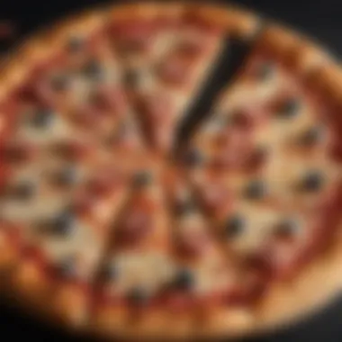 Pizza Hut and Domino's logos intertwined in a fierce battle