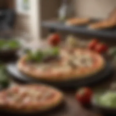 Pizza Peel with Fresh Ingredients for Ooni Oven Pizza Peel with fresh ingredients for Ooni oven