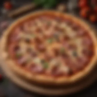 Exquisite Pizza Presentation